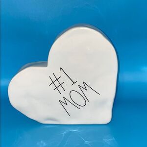 Rae Dunn “ #1 MOM” Heart